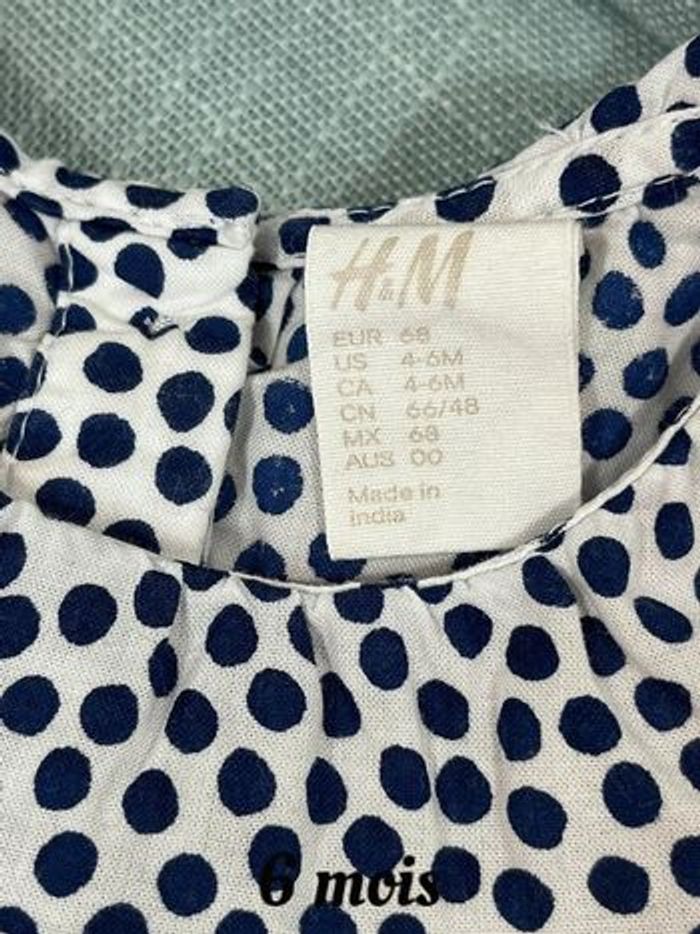 Ensemble 4-6 mois 68 cm h&m - photo numéro 5