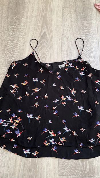 Débardeur blouse fine bretelle