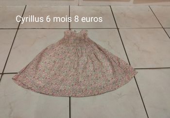 Robe Cyrillus 6 mois