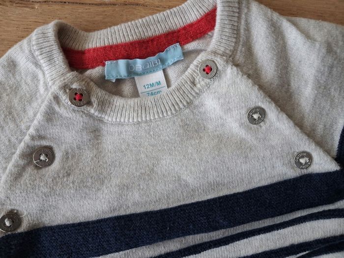 Pull garçon obaibi 12 mois - photo numéro 6