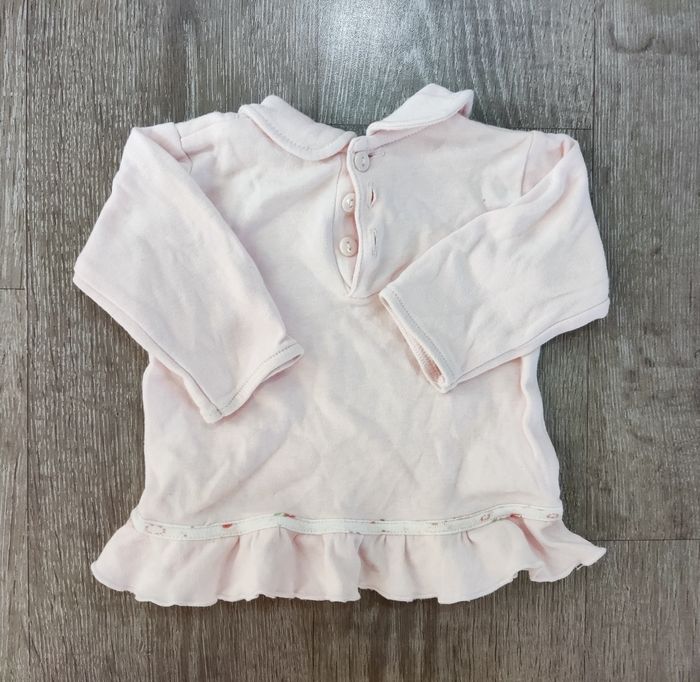 Sweat manches longues, bébé filles 6 mois - Kiss Melody - photo numéro 2