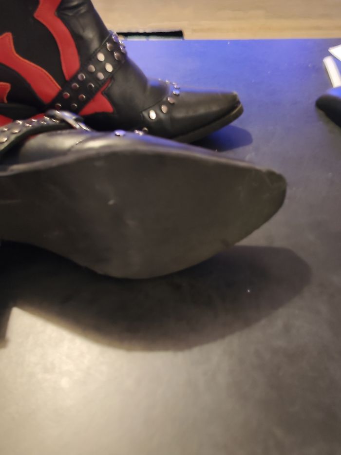 Bottines cuirs originales - photo numéro 5