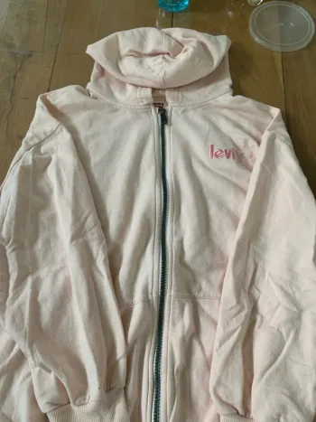 Veste de survêtement rose 12 ans