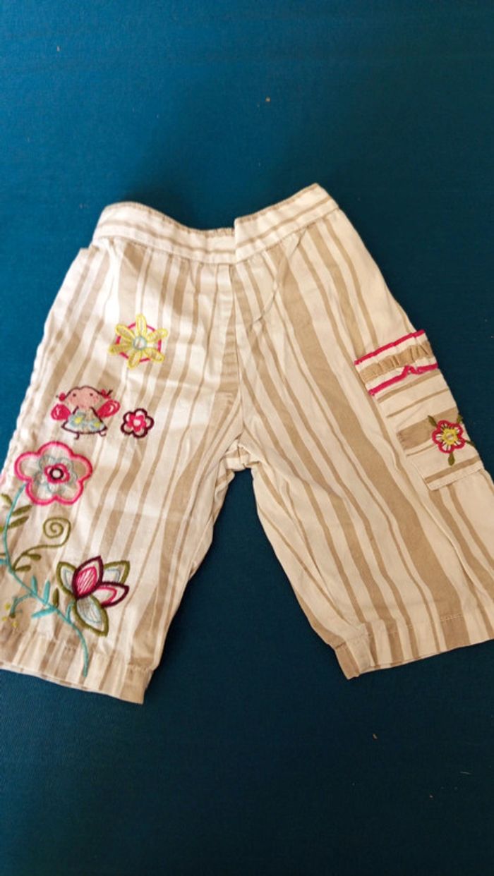 Pantalon fille DPAM 3 mois - photo numéro 2