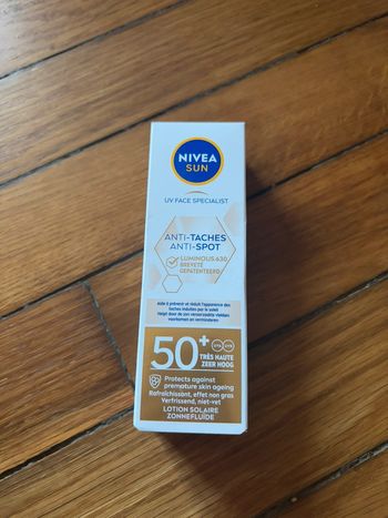 Crème anti tache