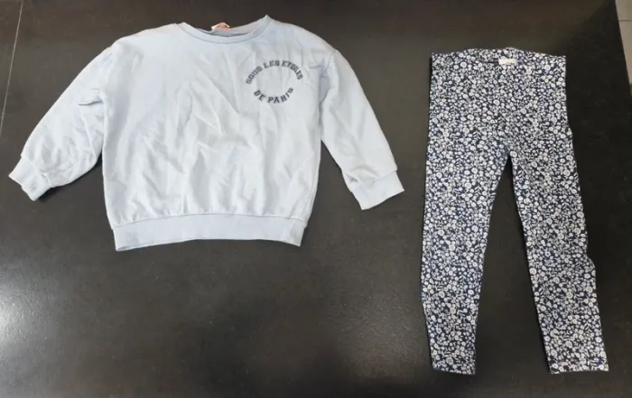 Lot de 5 pyjamas fille 2 pièces et 5 bodies manches longue TA0 - 24 mois - photo numéro 3