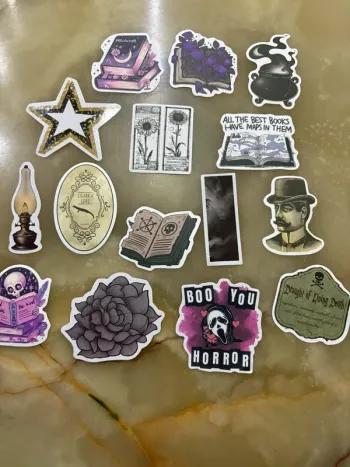 Stickers pour papeterie 15 pièces