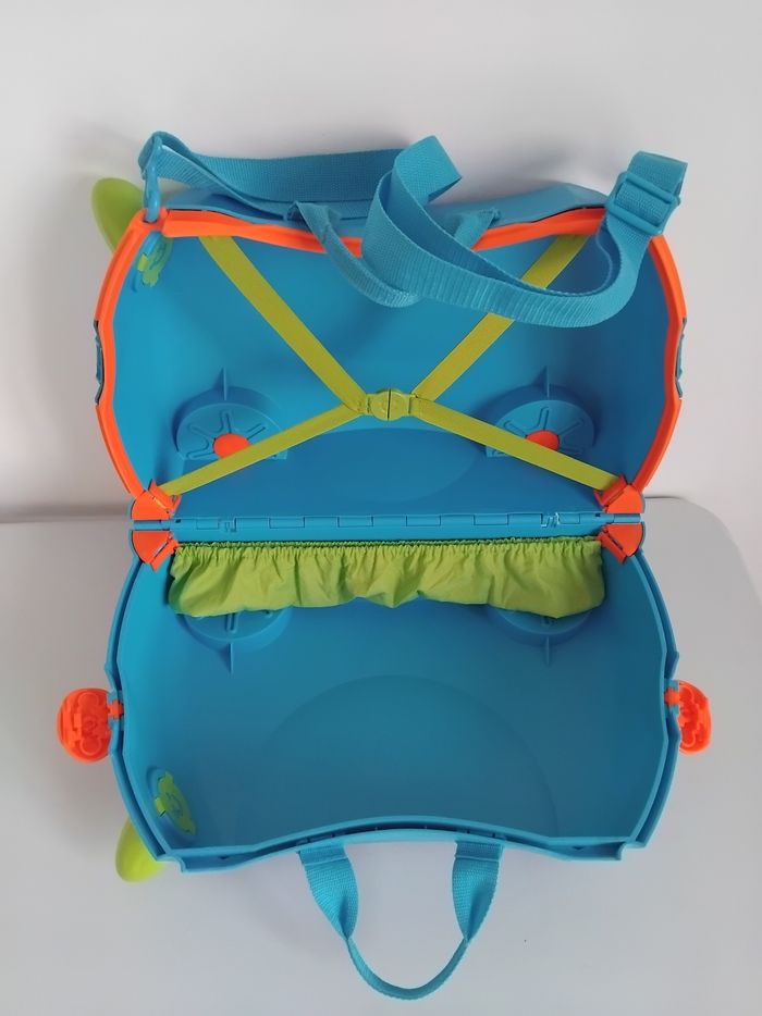👜 Valise Enfant TRUNKI Bleue - photo numéro 6