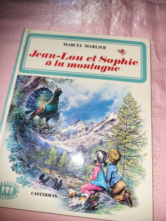 livre JEAN LOU ET SOPHIE A LA MONTAGNE
