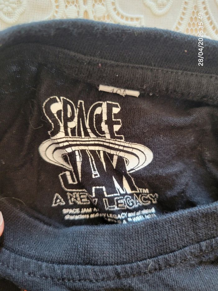 Pyjama short space jam looney tunes bugs bunny - photo numéro 2