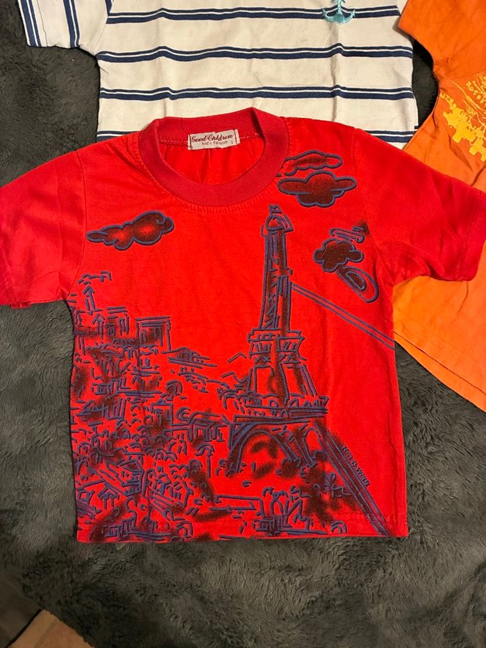 Lot tee shirt manches courtes - photo numéro 2