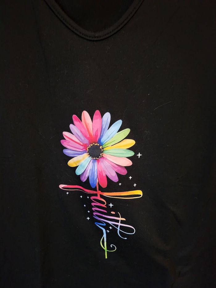 T-shirt femme taille XL - photo numéro 2