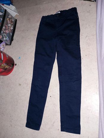Pantalon bleu marine la halle 10ans