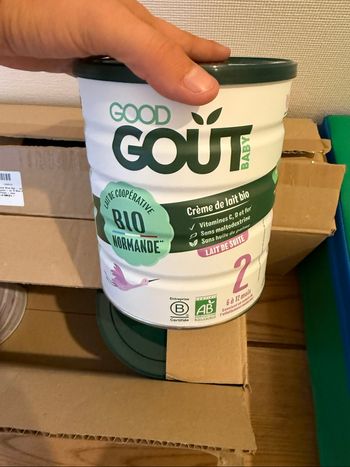 Lait infantile good gout 2 âge neuf