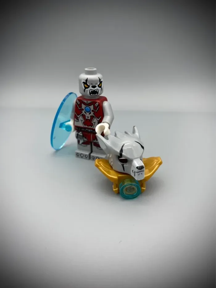 Minifigurine LEGO Legends Of Chima loc052 - Worriz - Très bon état - photo numéro 5