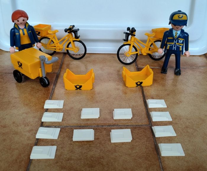 Playmobil 4403 les commerçants postier facteur - photo numéro 2