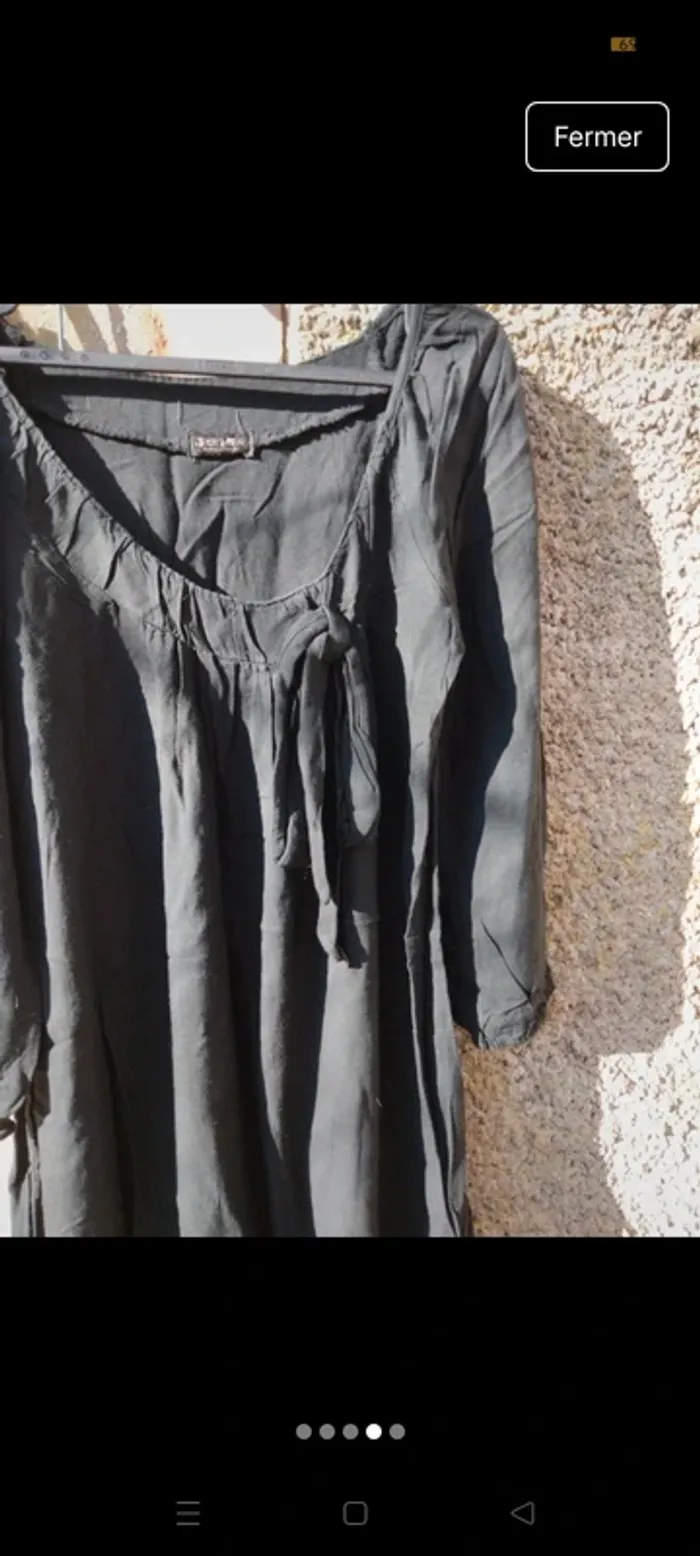 Robe noire Just Mila Taille S - photo numéro 5