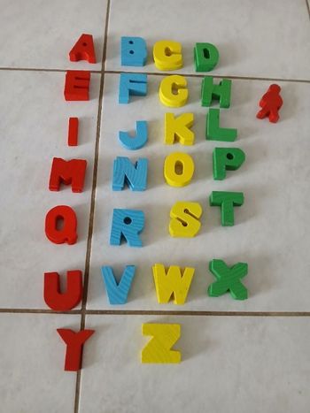 Lettres en bois