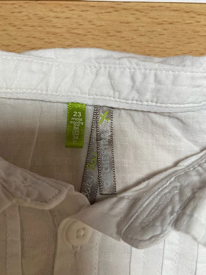 Chemise manches longues 24 mois Orchestra - photo numéro 3