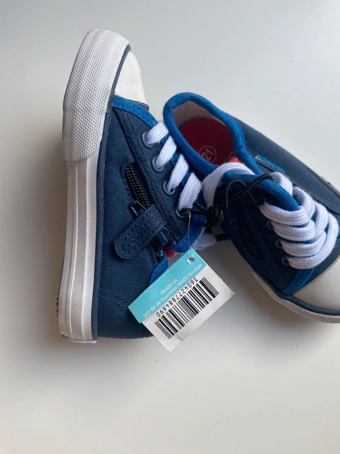 Chaussures tennis Baskets Obaibi pointure 21 neuves - photo numéro 5