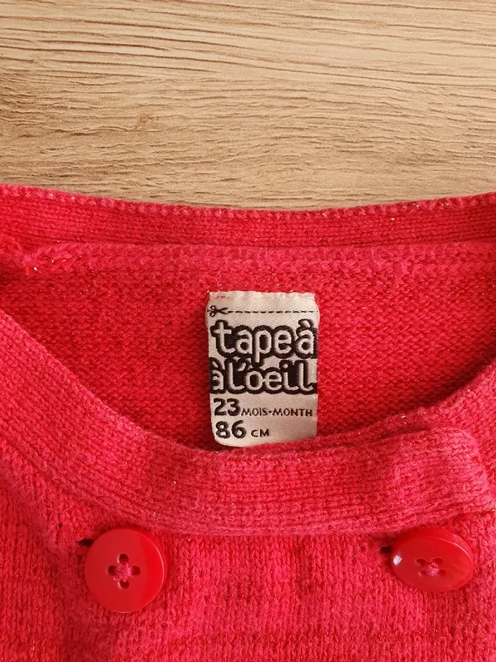 Ensemble tape à l'oeil/okaidi/orchestra 2ans - photo numéro 3