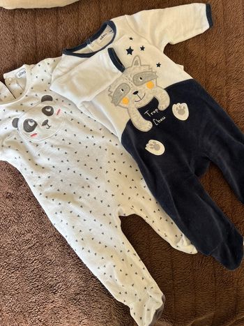 Pyjamas velours 6 mois
