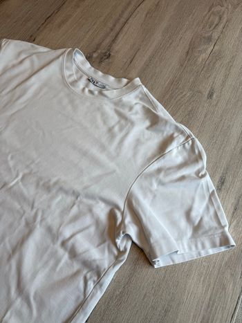T-shirt blanc Zara Homme