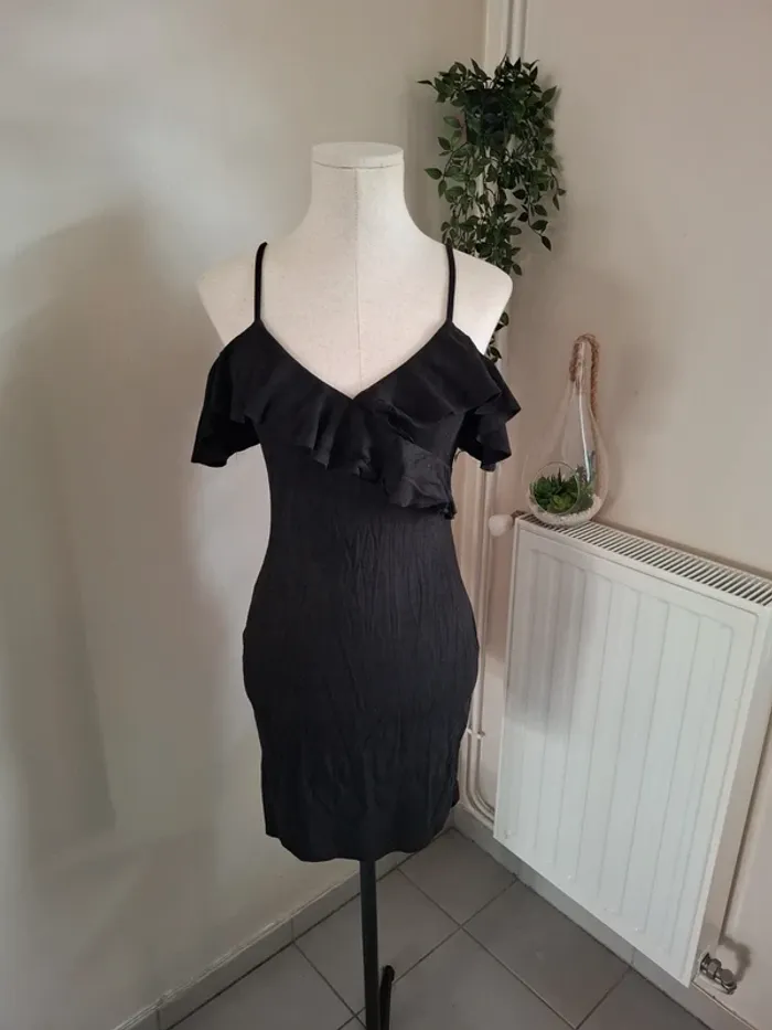 Robe effet velours