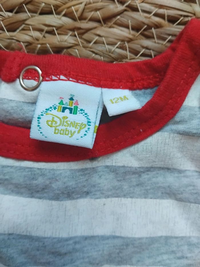 Combishort  combinaison été Mickey, Disney, 12 mois - photo numéro 3