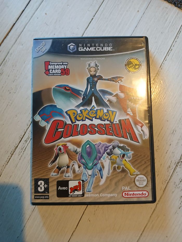 Pokemon Colosseum et pokémon box Nintendo gamecube - photo numéro 2