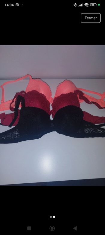 Lot de soutien gorge femme
