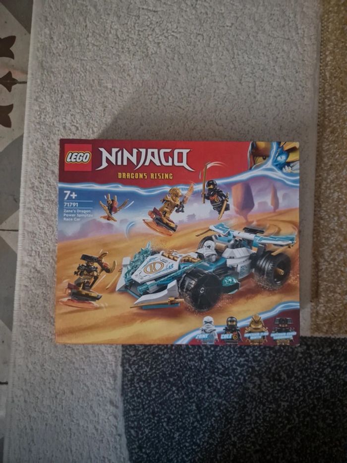 Lego ninjago 71791 zane's dragon 🐉 power spinjitzu race car