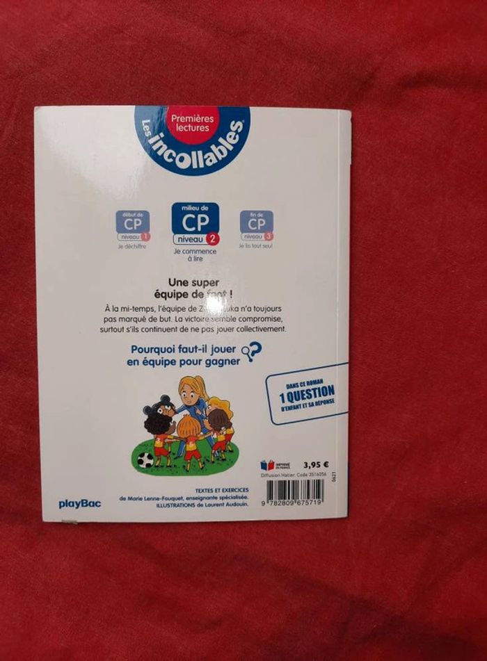 Livre premières lectures Les incollables Football - photo numéro 2