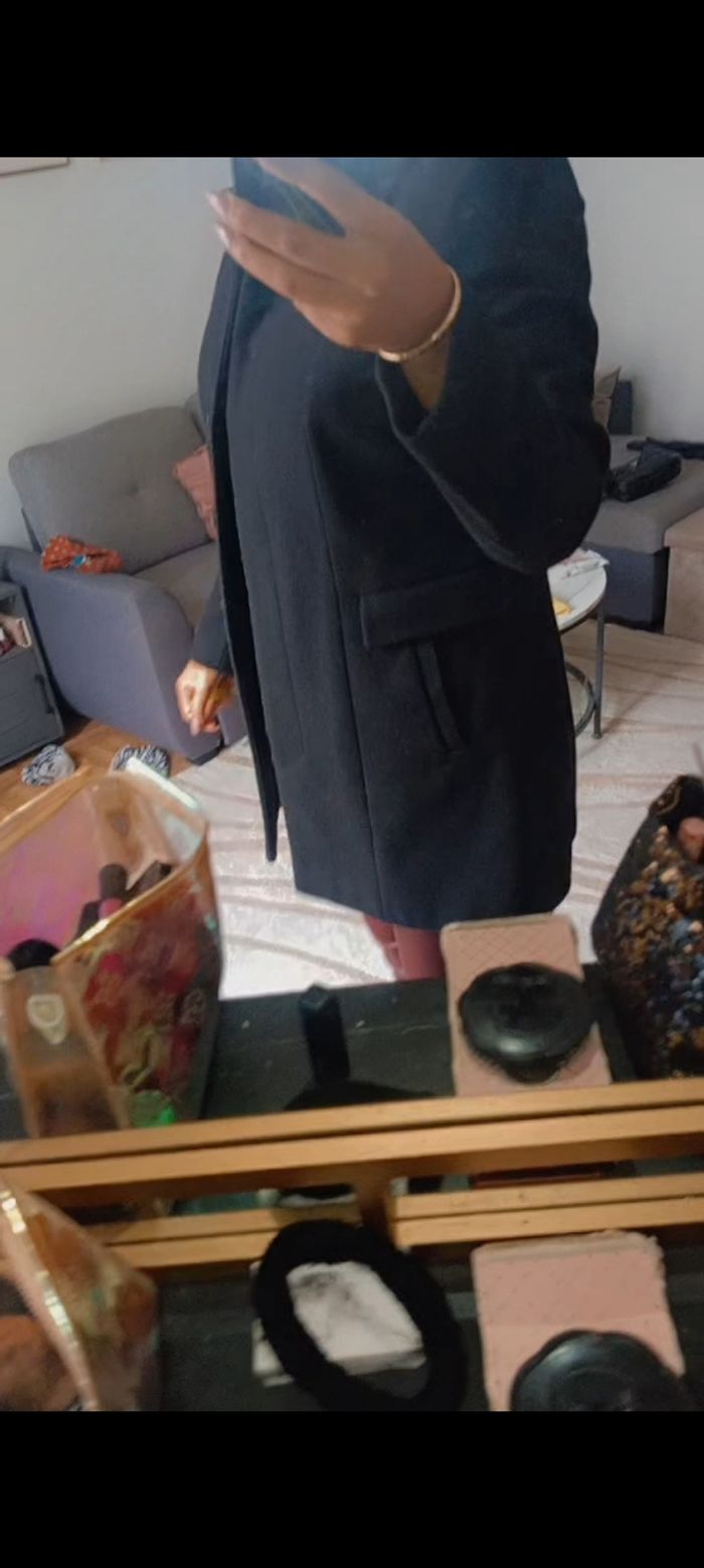 Manteau /Veste noire  Naf naf taille M - photo numéro 2