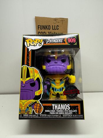 Funko Pop Avengers Endgame 909 Thanos Special edition