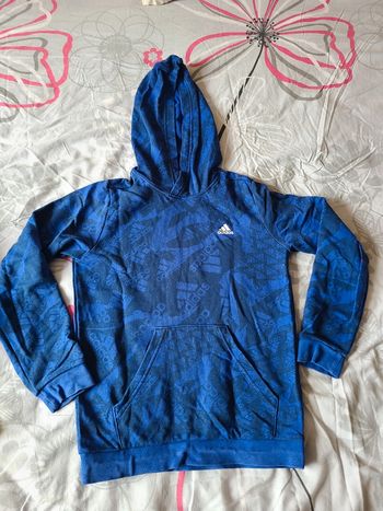 Sweat à capuche Adidas mixte 12 ans