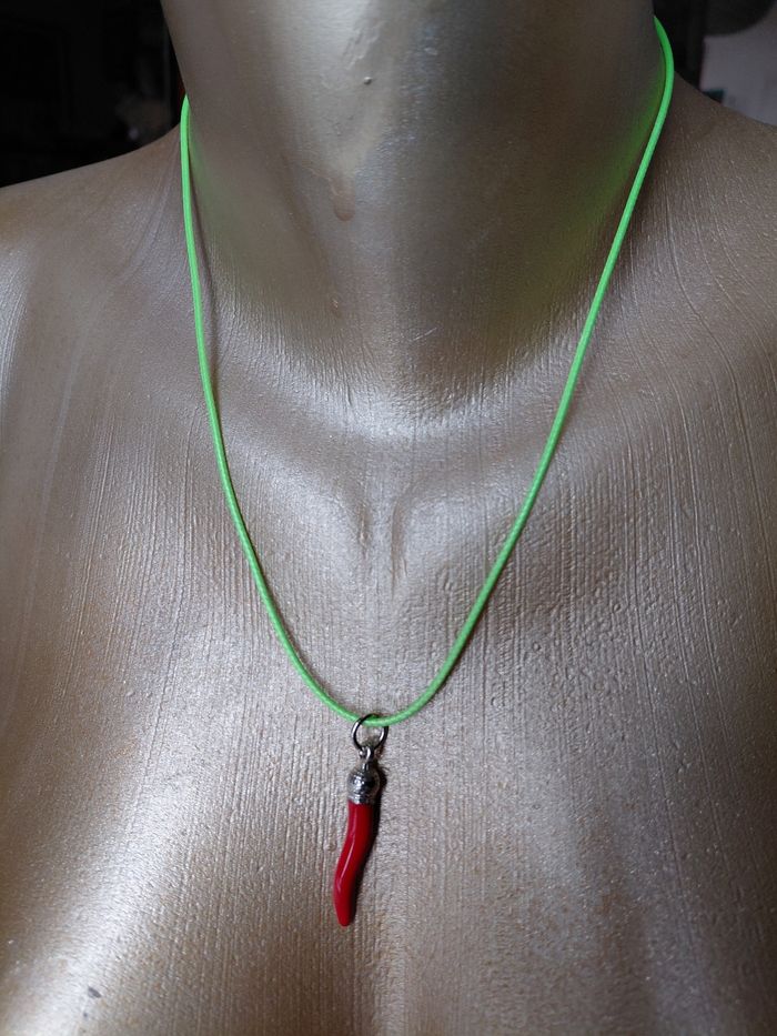 Pendentif amulette corne de Naples - photo numéro 3