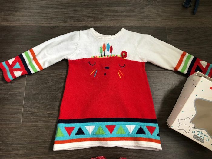 Ensemble Tuc Tuc robe et bottines 6-9 mois - photo numéro 2