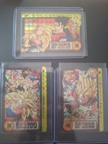 Lot 3 carte dragon 1995