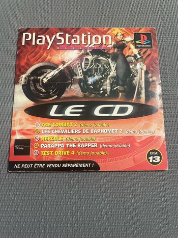 CD Démo 13 PlayStation magazine FR