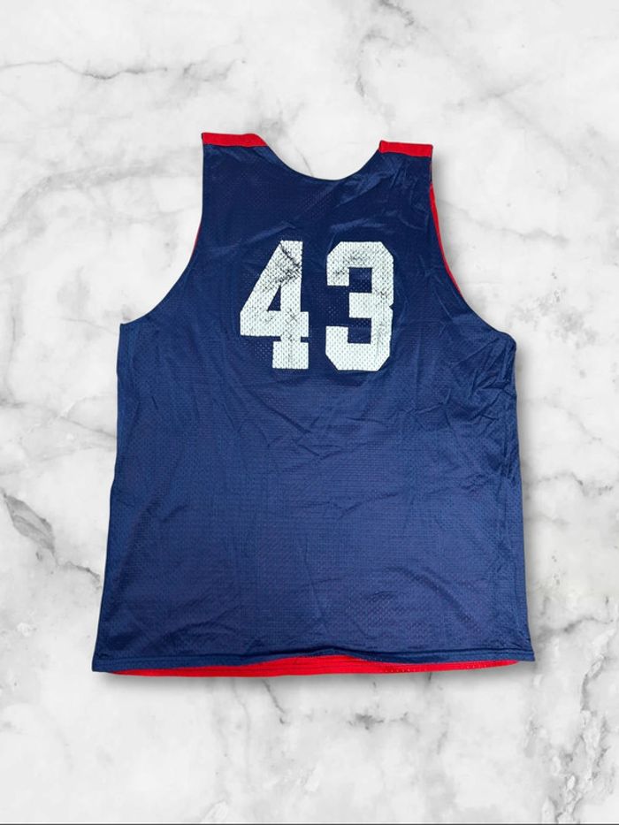 Maillot Basketball Ben Lomond #43 - Réversible Bleu/Rouge - Taille XL - photo numéro 2