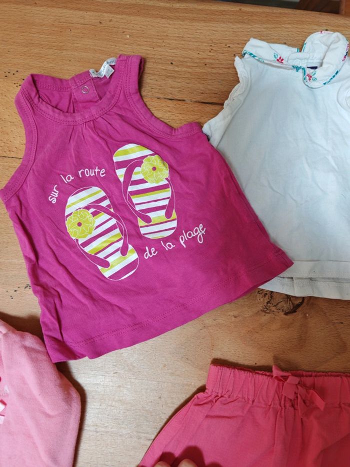 L'eau de vêtements d'été fille 3 mois - photo numéro 8