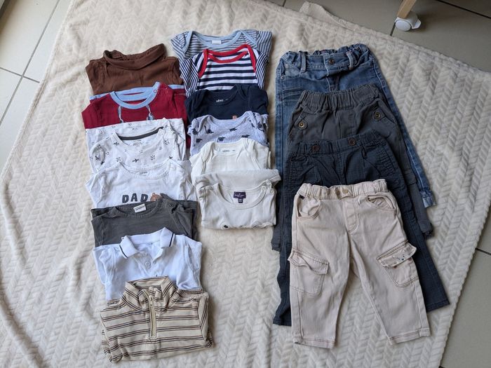 Lot de vêtements garçon (17 pièces) - photo numéro 2