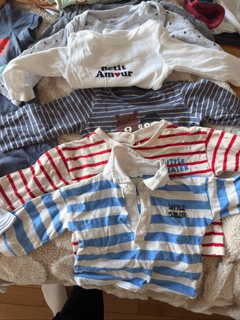 Lot de vêtement bébé 6 mois garçon