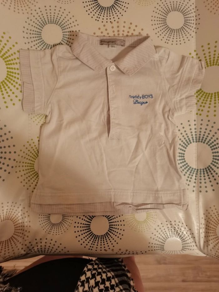 T-shirt blanc manches courtes