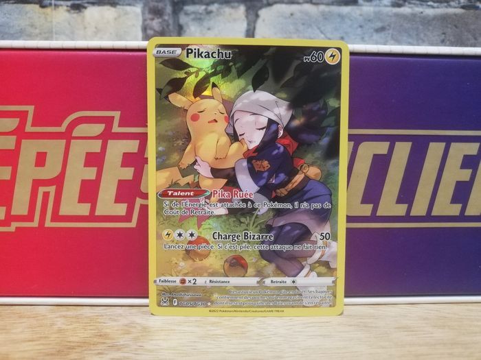 Carte Pokemon Pikachu TG05/TG30 - photo numéro 1