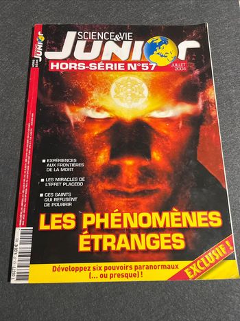 Science&Vie Junior Hors Série N°57 Les Phénomènes Étranges