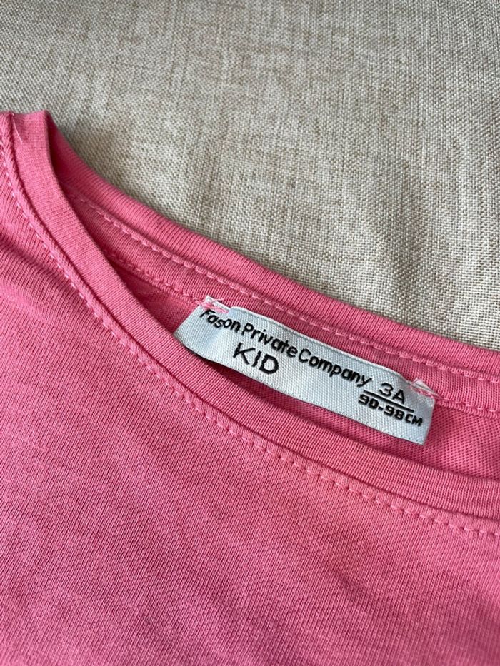 Tee-shirt 3 ans - Fille - photo numéro 3