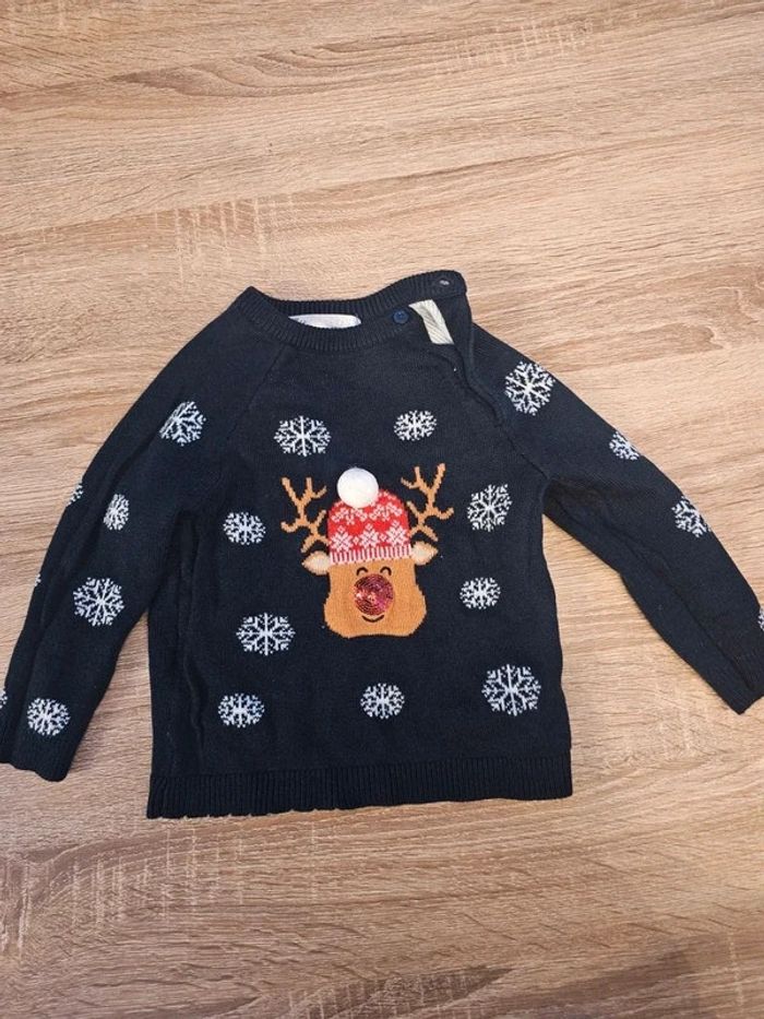Pull de noel 18 mois