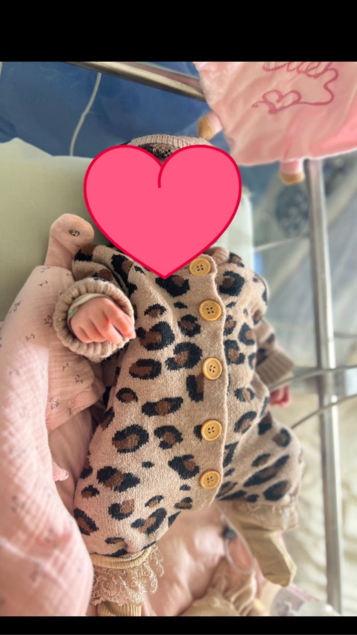 Combinaison laine bebe